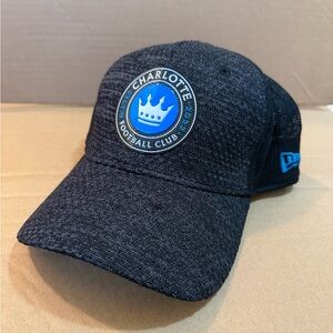 New Era Charlotte FC Cotton Logo Flex Hat